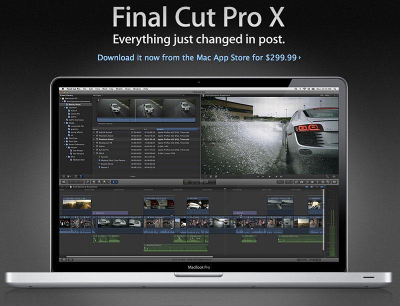 video editing for mac software